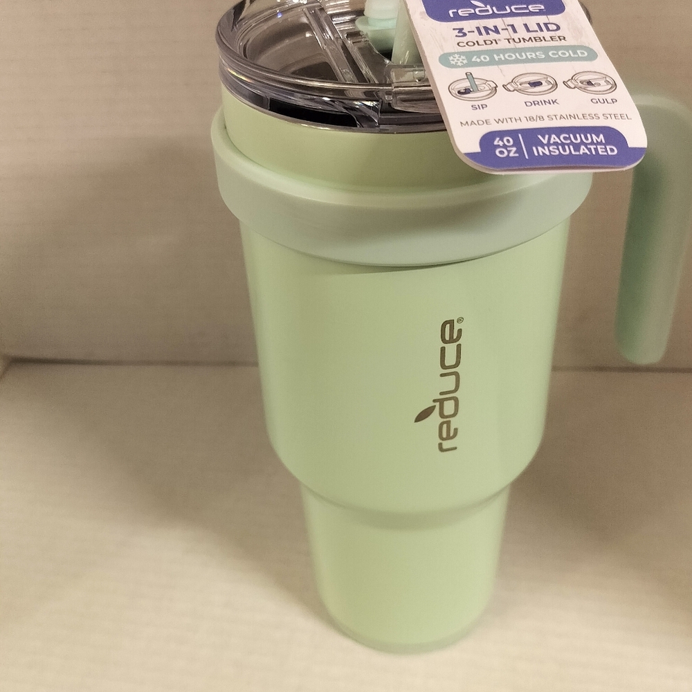 Reduce 40 oz Cold Vacuum Insulated Stainless Straw Tumbler Mug.
